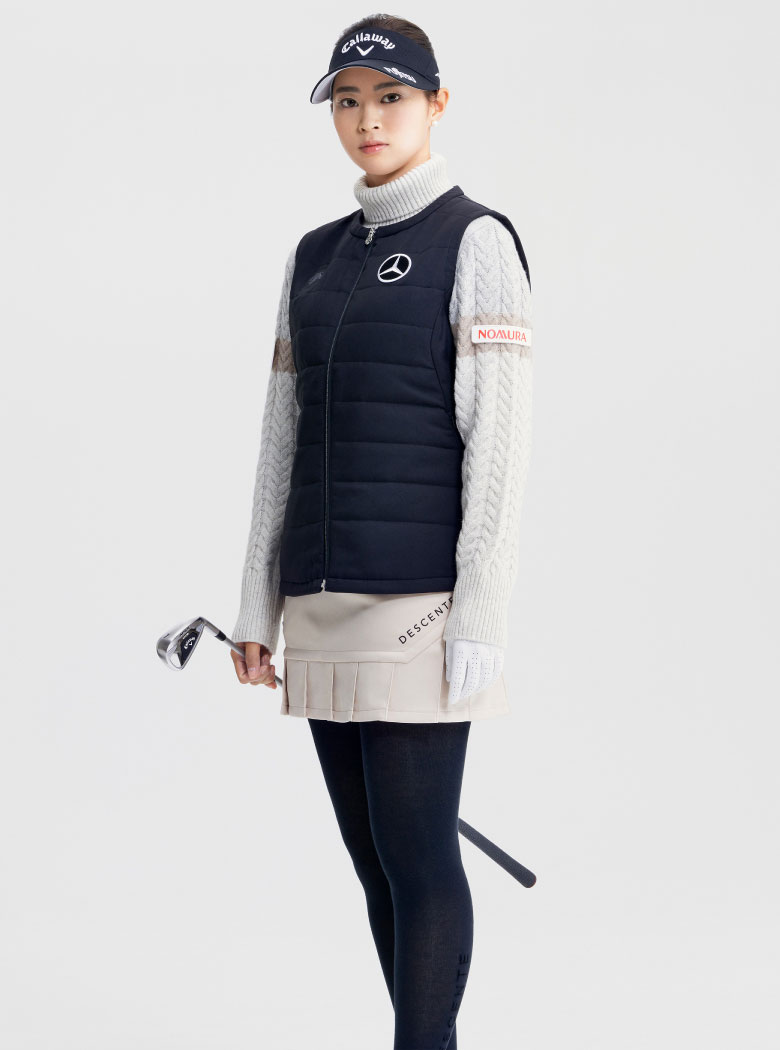 モバイルサーモリサイクル中わたベスト【アウトレット】 | デサント