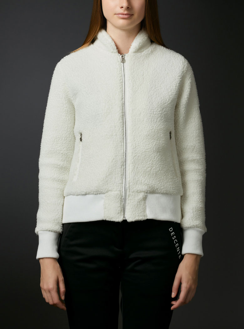 リサイクルポリエステルボアフリースジャケット | デサントゴルフ公式