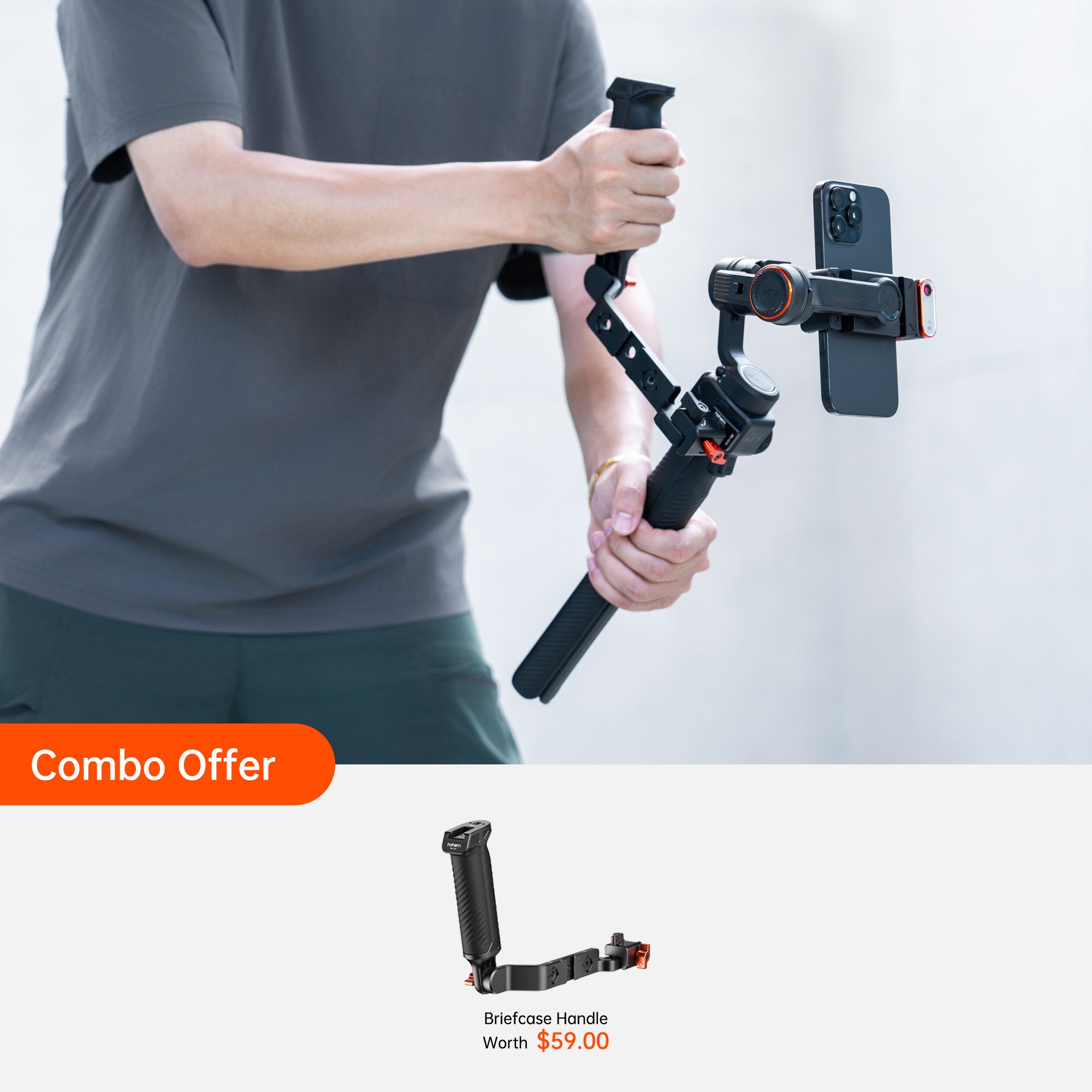 Hohem iSteady M7 – AI-Powered Gimbal for Phone