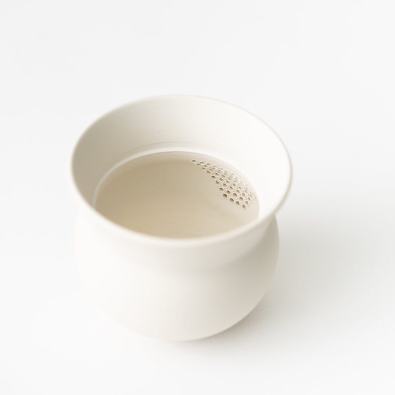 前川淳蔵 / 宝瓶 白土焼き締め – HULS GALLERY TOKYO | 現代工芸ギャラリー