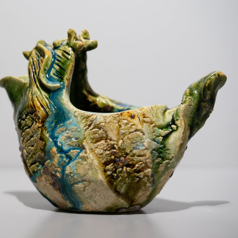 福島一紘 / 織部龍片口（一点物） – HULS GALLERY TOKYO | 現代工芸