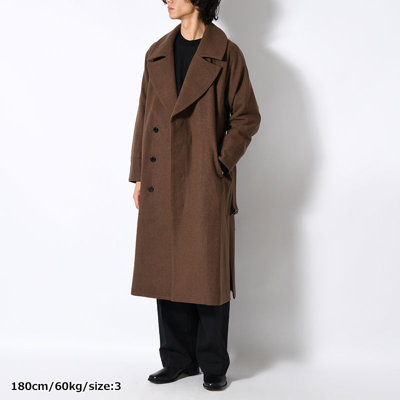 BELTED OVER COAT -2.COLOR- | IN ONLINE STORE