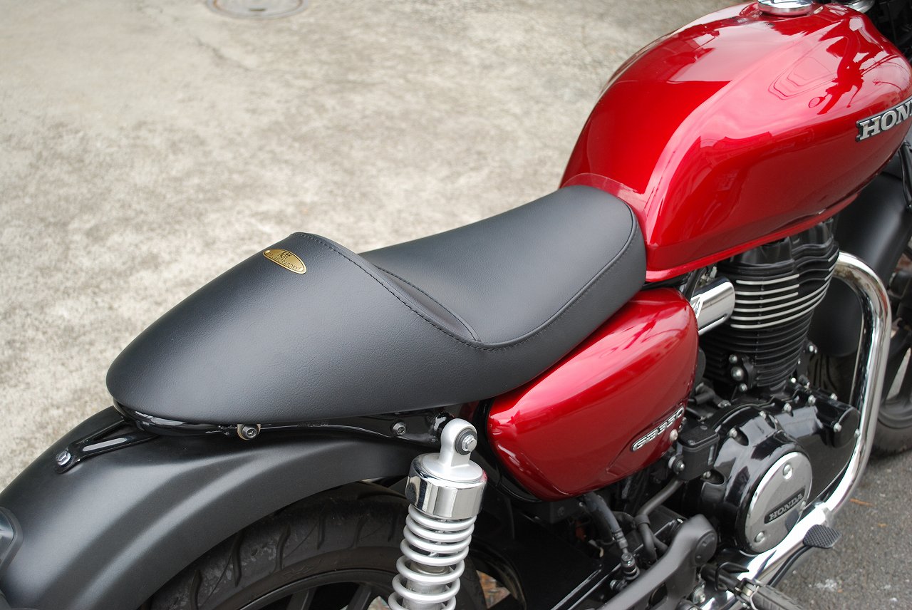 GB350 シングルシート Aステッチ｜K＆H