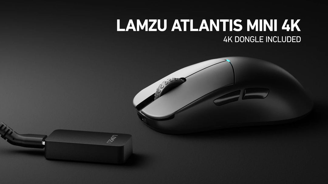 LAMZU Atlantis Mini 4K 4Kレシーバー付属 超軽量 約51g ワイヤレス