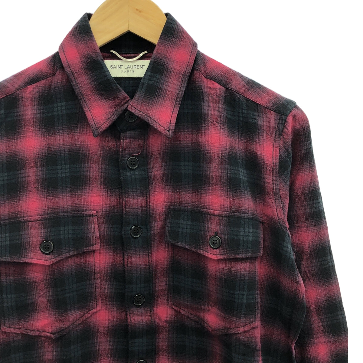 SAINT LAURENT PARIS / サンローランパリ | オンブレ チェック