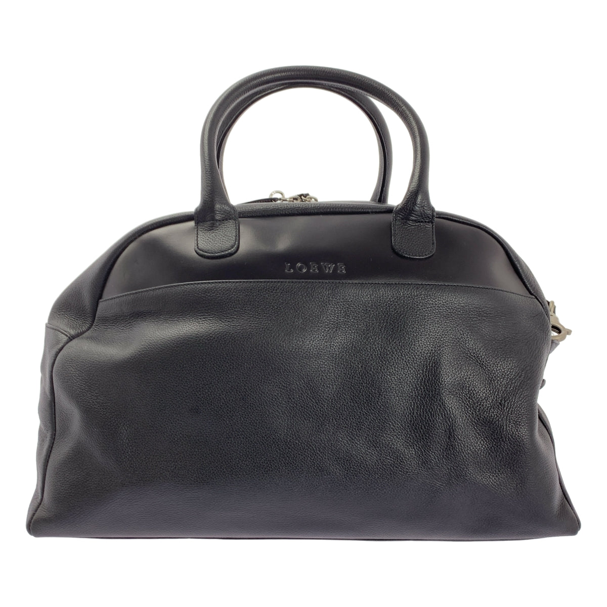 美品】 LOEWE / ロエベ | レザー 2WAY ボストンバッグ | ブラック