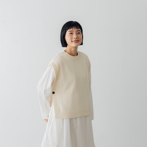 fruits of life（フルーツ オブ ライフ）のニットベスト ｜くらすこと