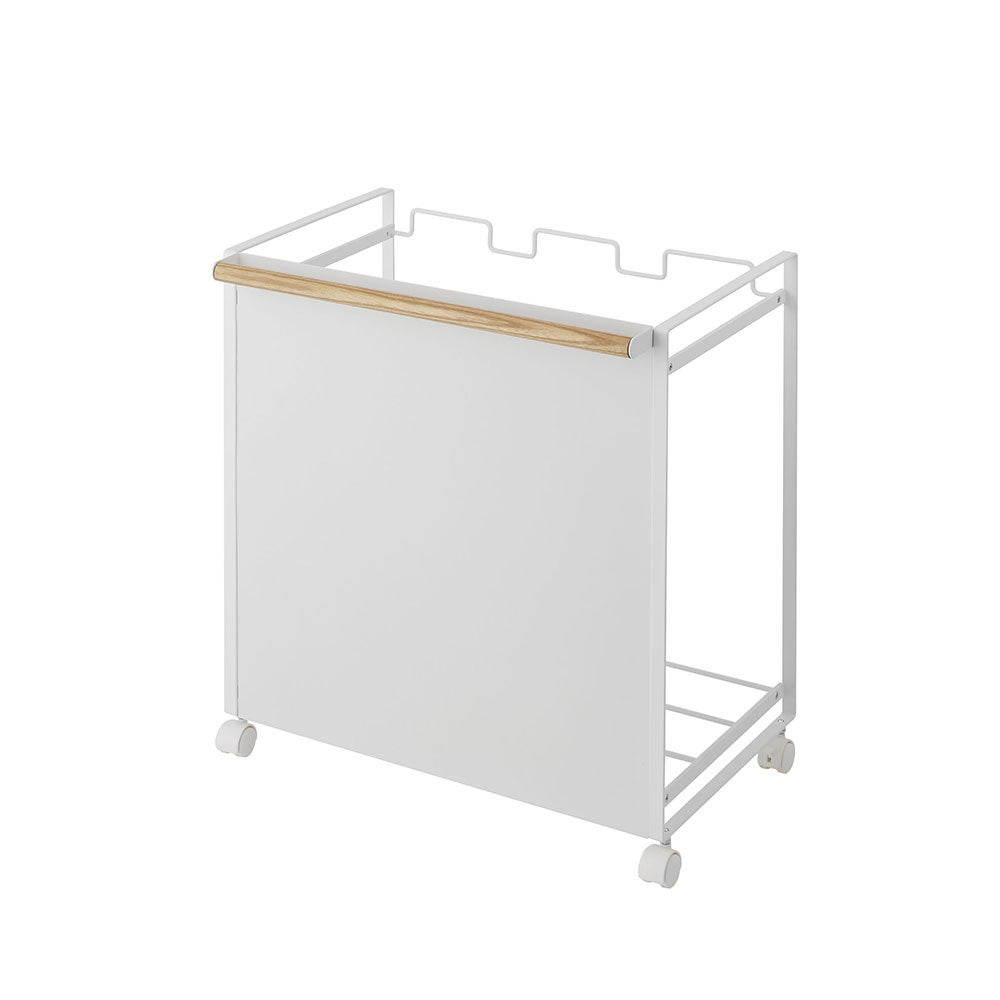 目隠し分別ダストワゴン トスカ 3分別／ホワイト［4780］＜LIXIL