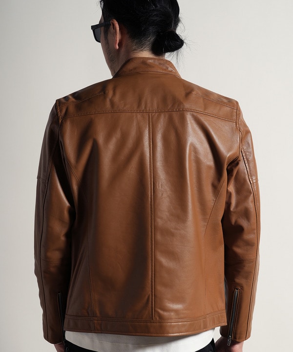イタリアラムレザーシングルライダース｜メンズファッション通販 MEN'S