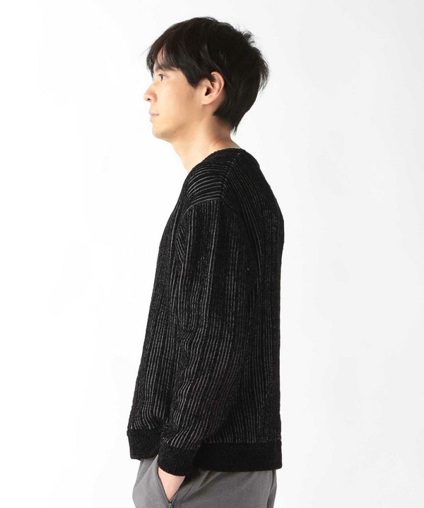 ストライプ柄クルーネックニット｜メンズファッション通販 MEN'S BIGI