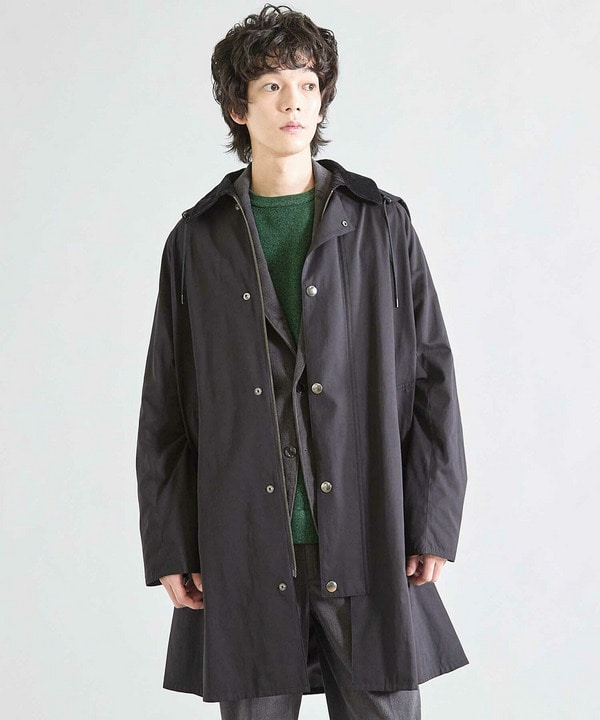 2WAY ピーチスキンステンカラーコート｜メンズファッション通販 MEN'S