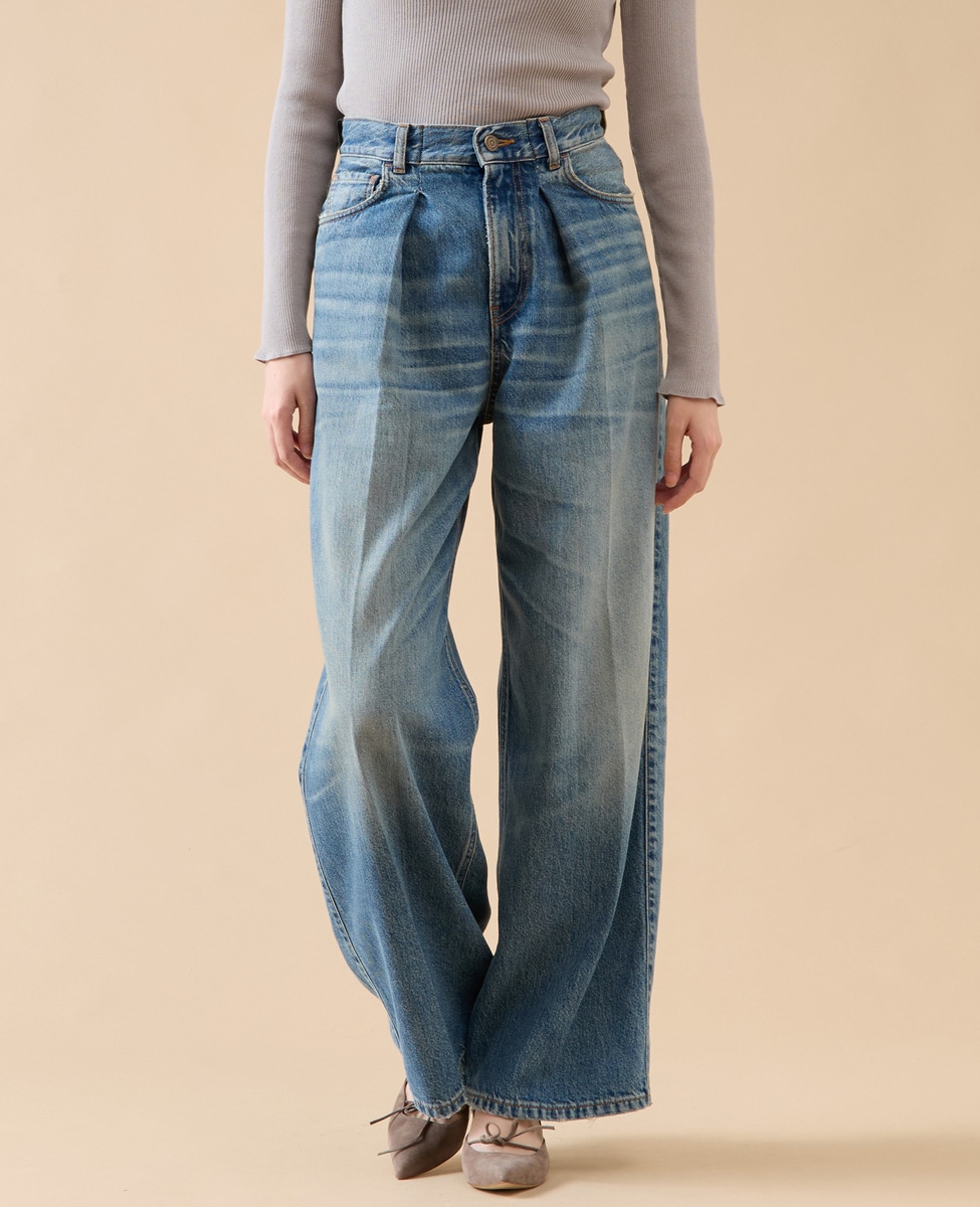 HAIKURE /ハイクル 】CANDY BLUE TENCEL ASIAN FIT｜martinique