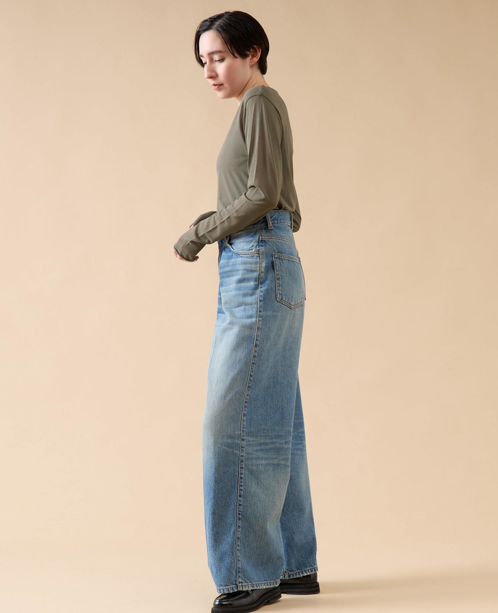 HAIKURE /ハイクル 】CANDY BLUE TENCEL ASIAN FIT｜martinique