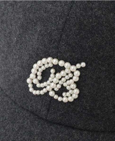 追加》【MADISONBLUE/マディソンブルー】CAP PEARL BEADS｜martinique