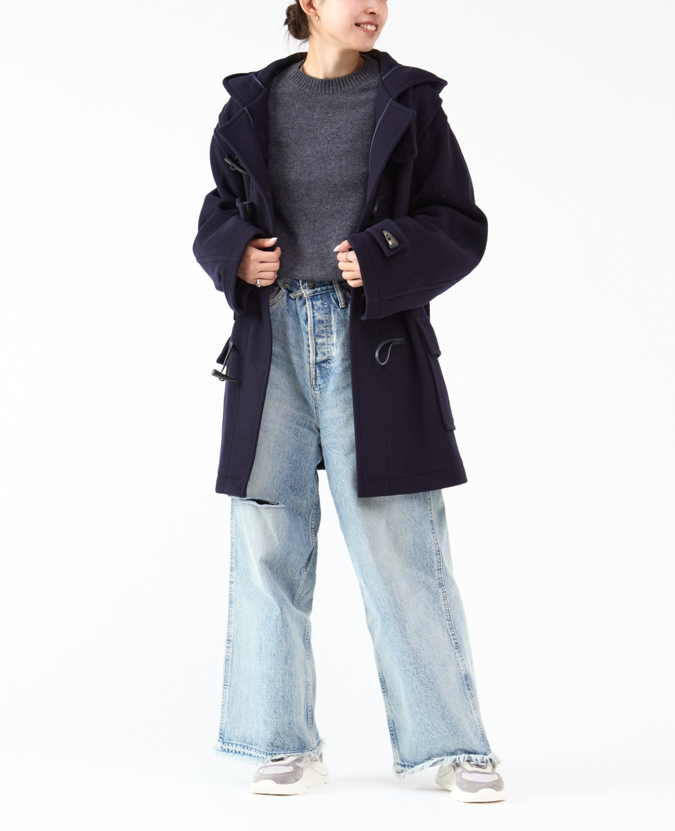 MONTGOMERY/モンゴメリー】Alton Pile Melton Duffle Coat Short