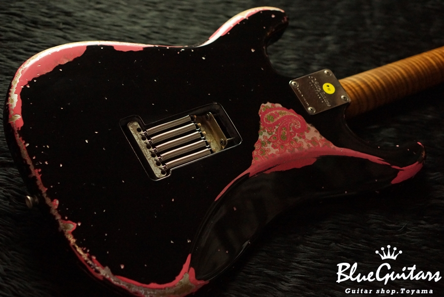 Xotic XSC-2 BK overPink Paisley/Alder/M/Master Grade Neck - Music