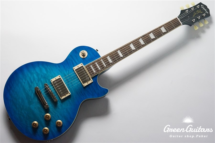 Epiphone Goryo Yuto Les Paul Standard - Blue Burst | Green Guitars