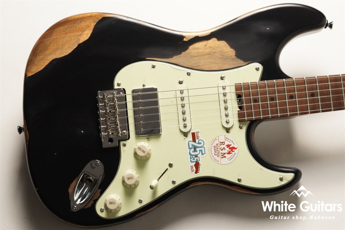 Bacchus BSH-AGED/RSM - BLK-AGED | White Guitars Online Store