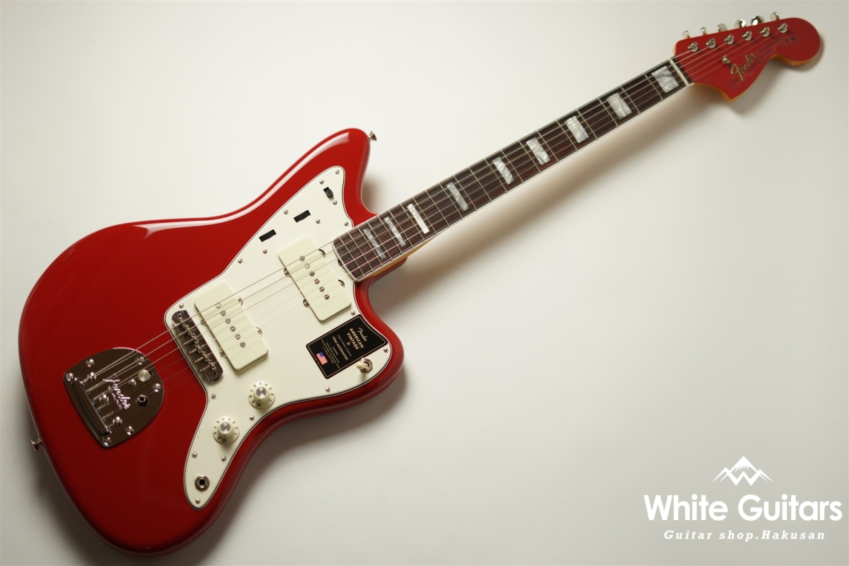 Fender AMERICAN VINTAGE II 1966 JAZZMASTER - Dakota Red | White