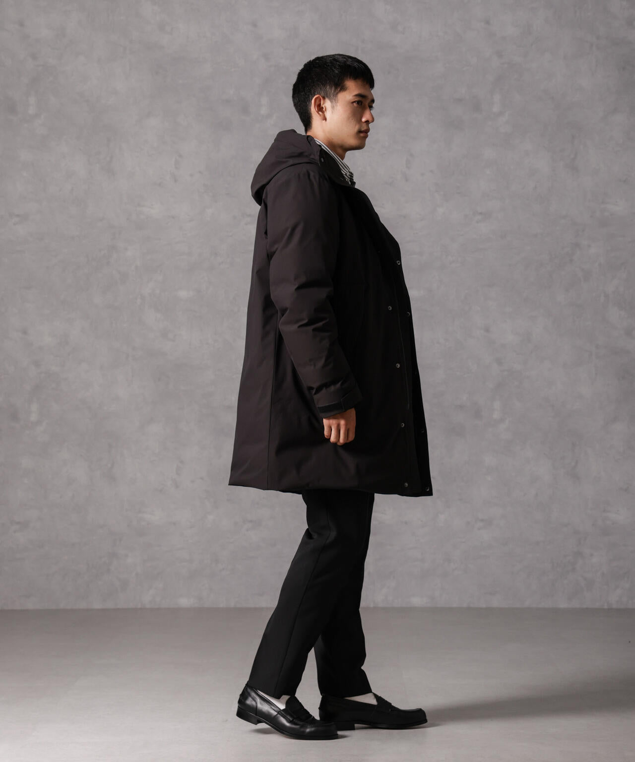 西川ダウン(R)」ロング フード ダウン