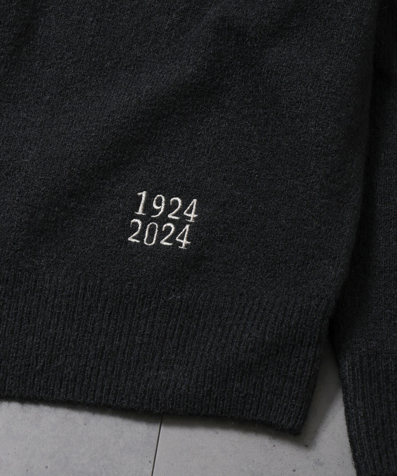 HOTEL PALACE (オテルパラス) xアンブロ ストレッチ シャギー クルー