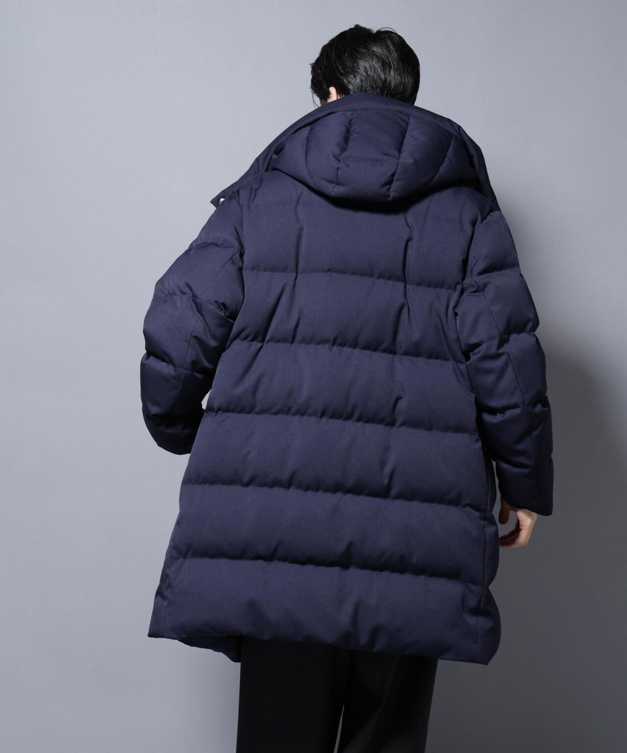 西川ダウン(R)」フェイクファーカラーサージロングダウン