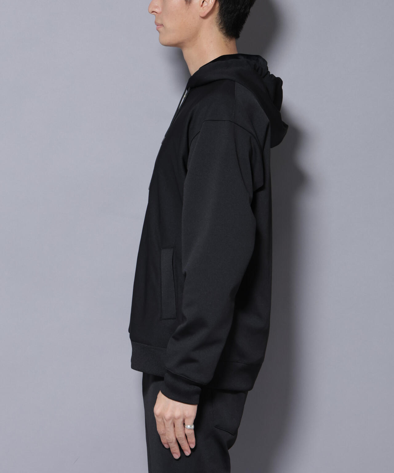 MC｣coveross(R) フリースボンディングジップアップパーカー