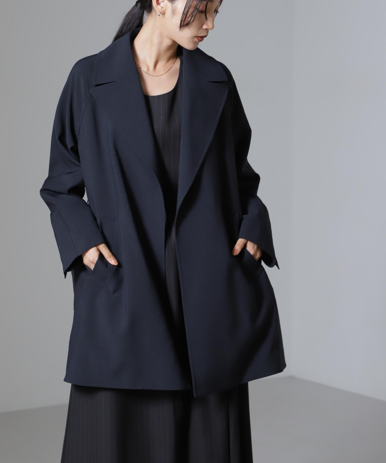 ベルテッド ミドルコート