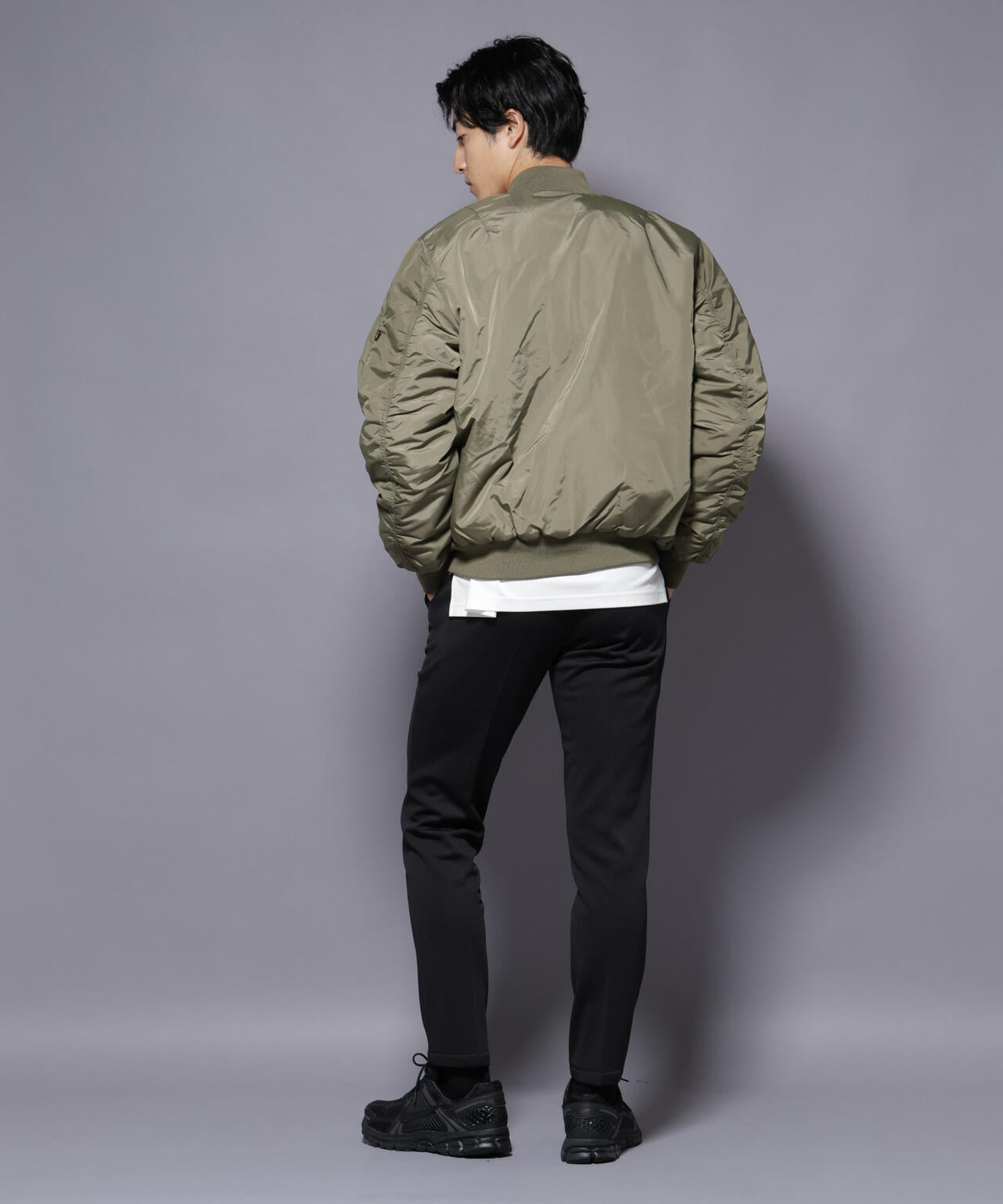 ALPHA INDUSTRIES / MA-1 OXFORD FLIGHT JACKET