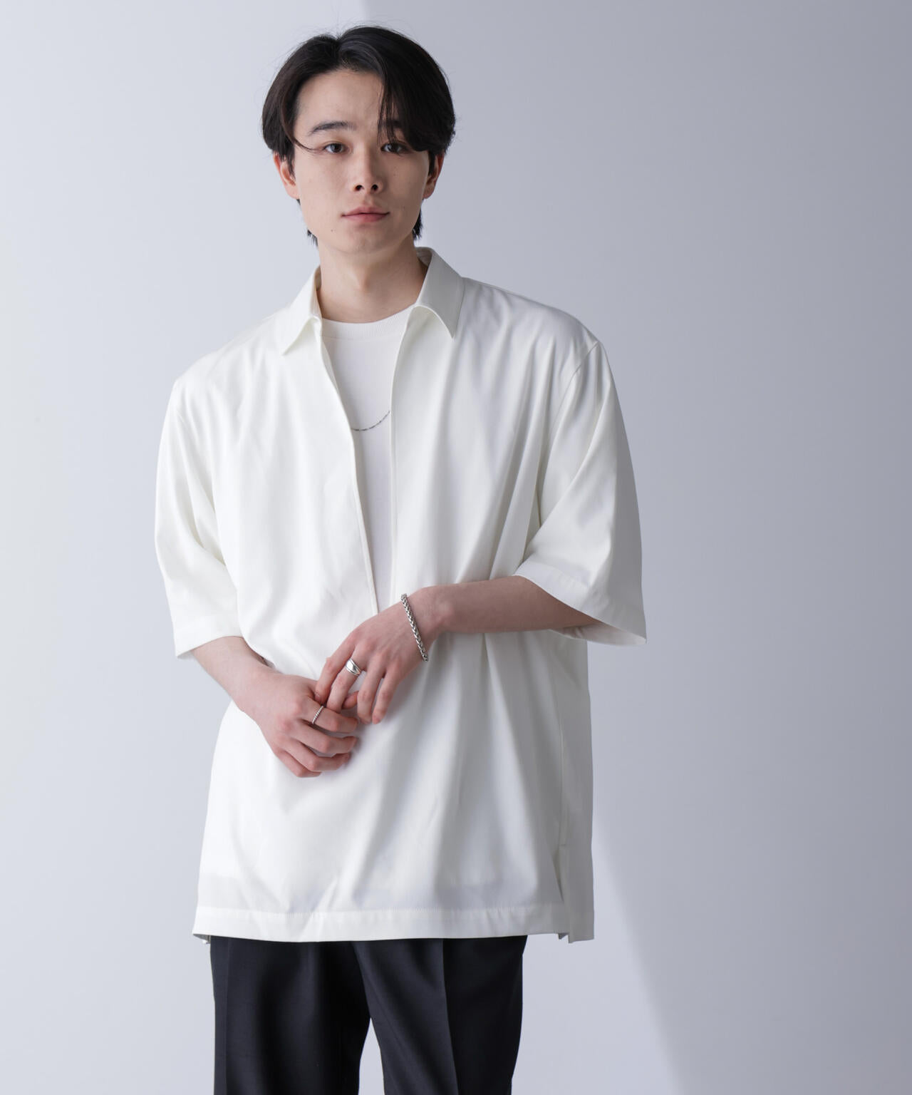 WEB限定 / スキッパー PO シャツ 半袖