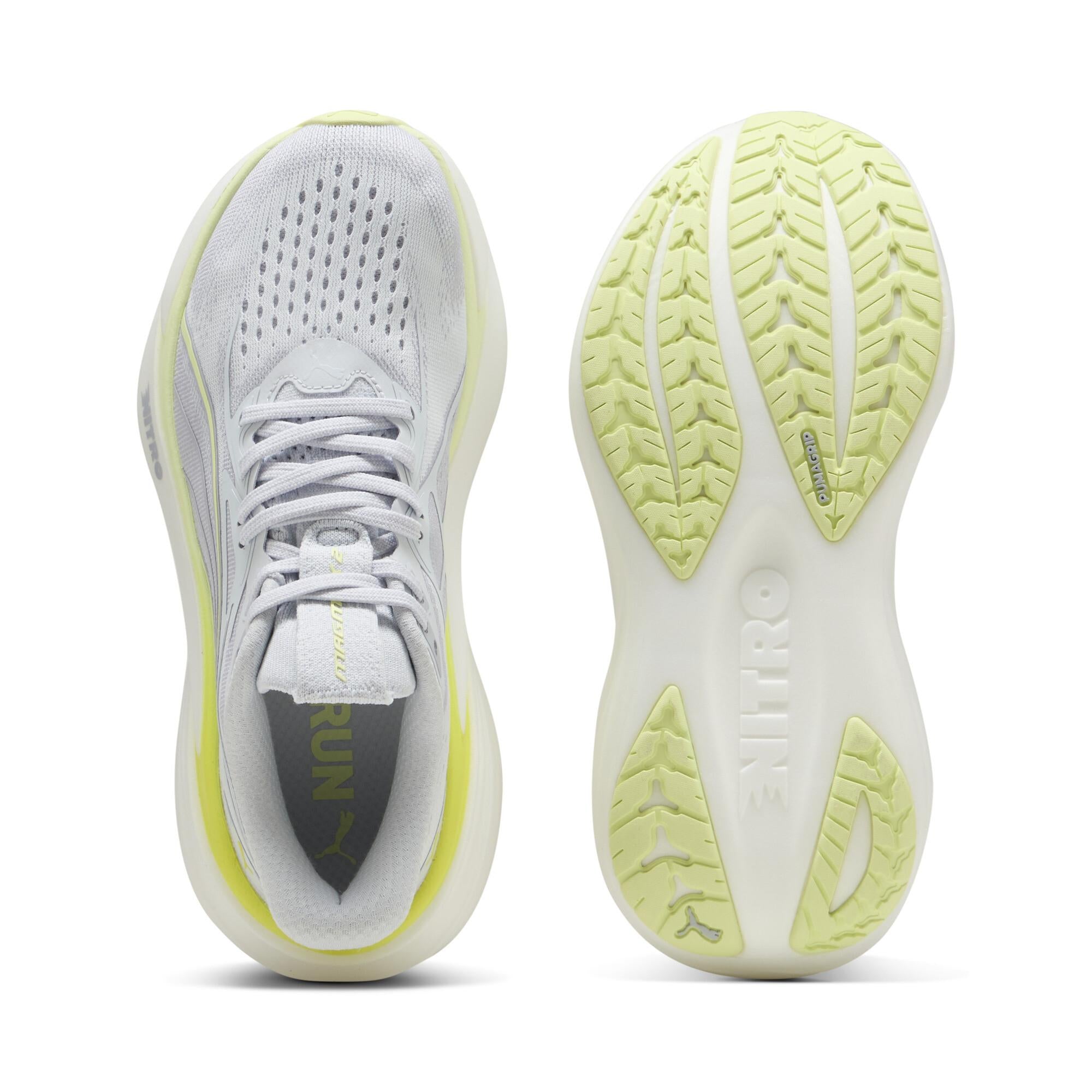 PUMA MAGMAX NITRO 2（Women's）Silver Mist-Apple Spritz – Runtrip Store