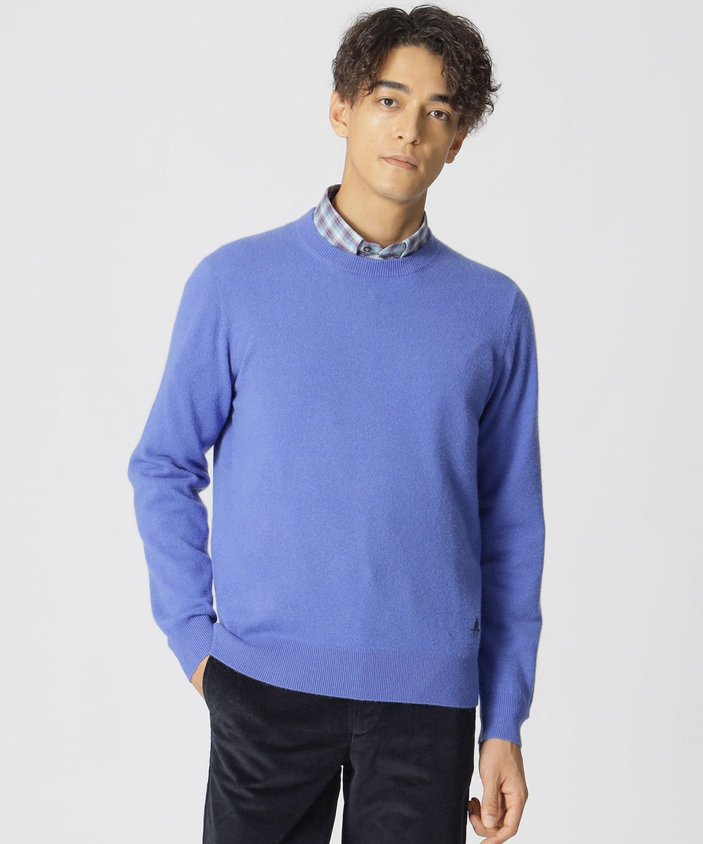 カシミヤ100%クルーネックセーター(トップス)｜Paul Stuart(ポール