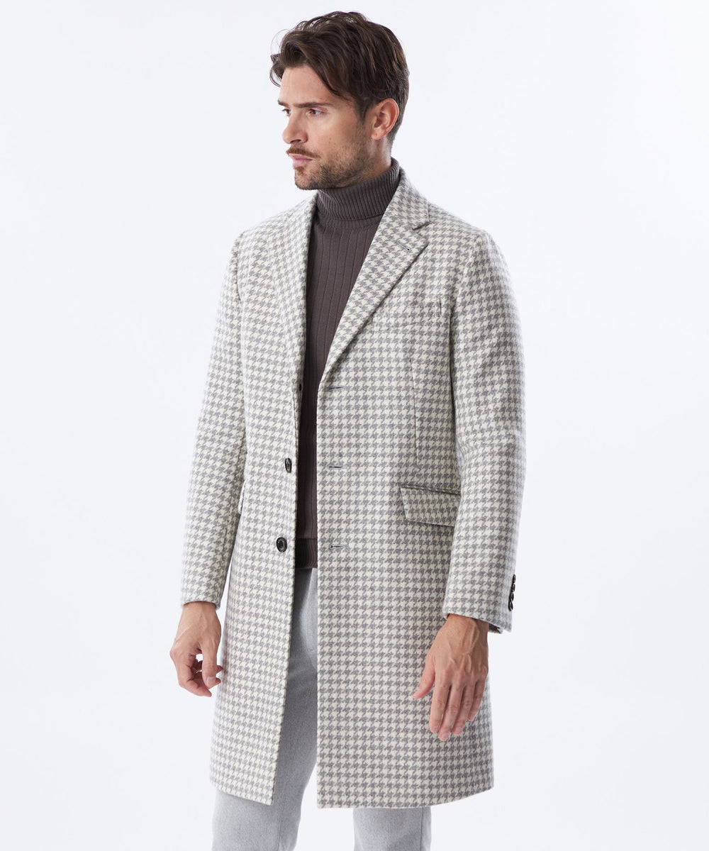 千鳥ジャカードチェスターコート(コート)｜EPOCA UOMO(エポカ ウォモ