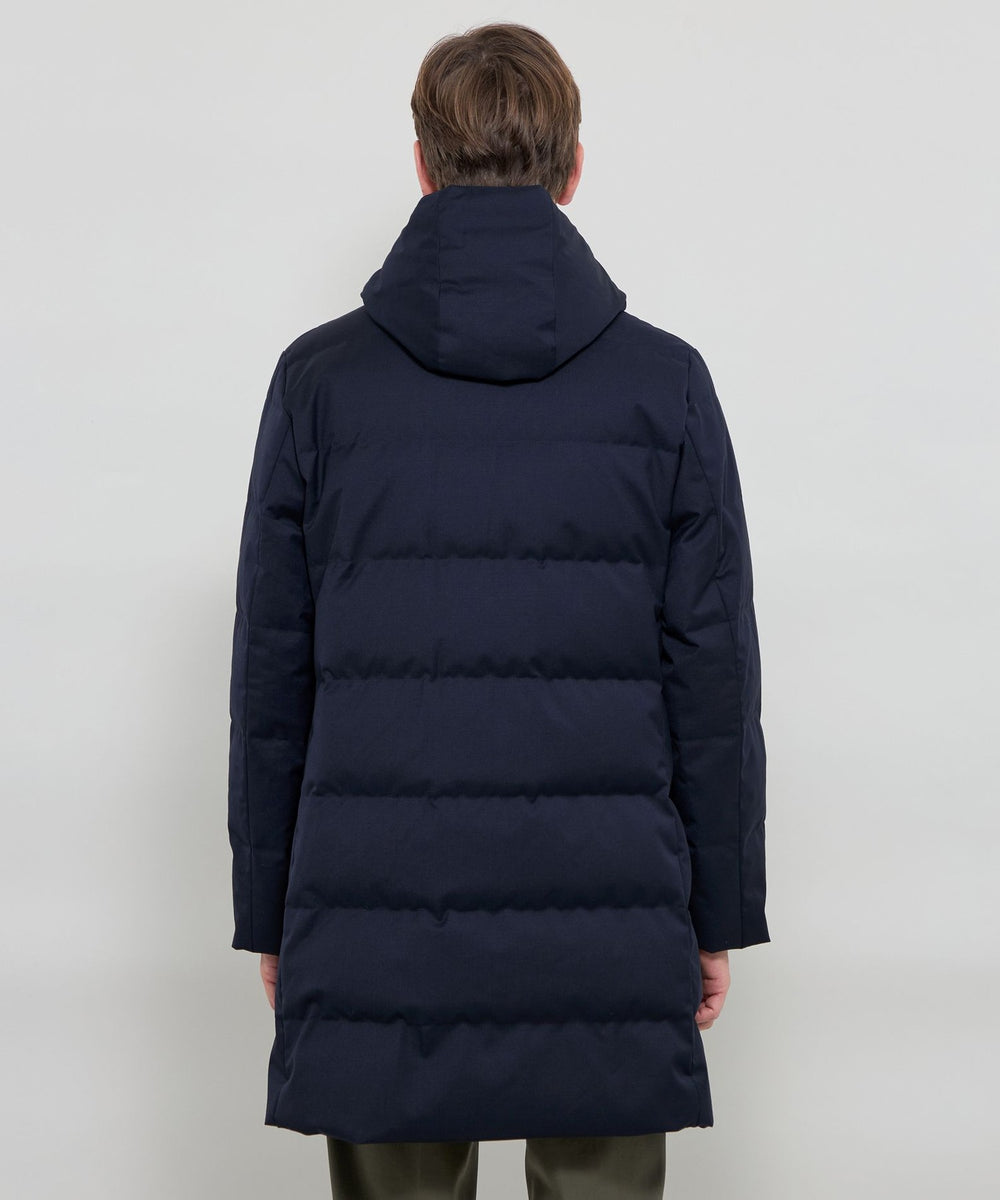 WEB・一部店舗限定】【DUNFORD HOOD】サキソニーツイルフーデッド