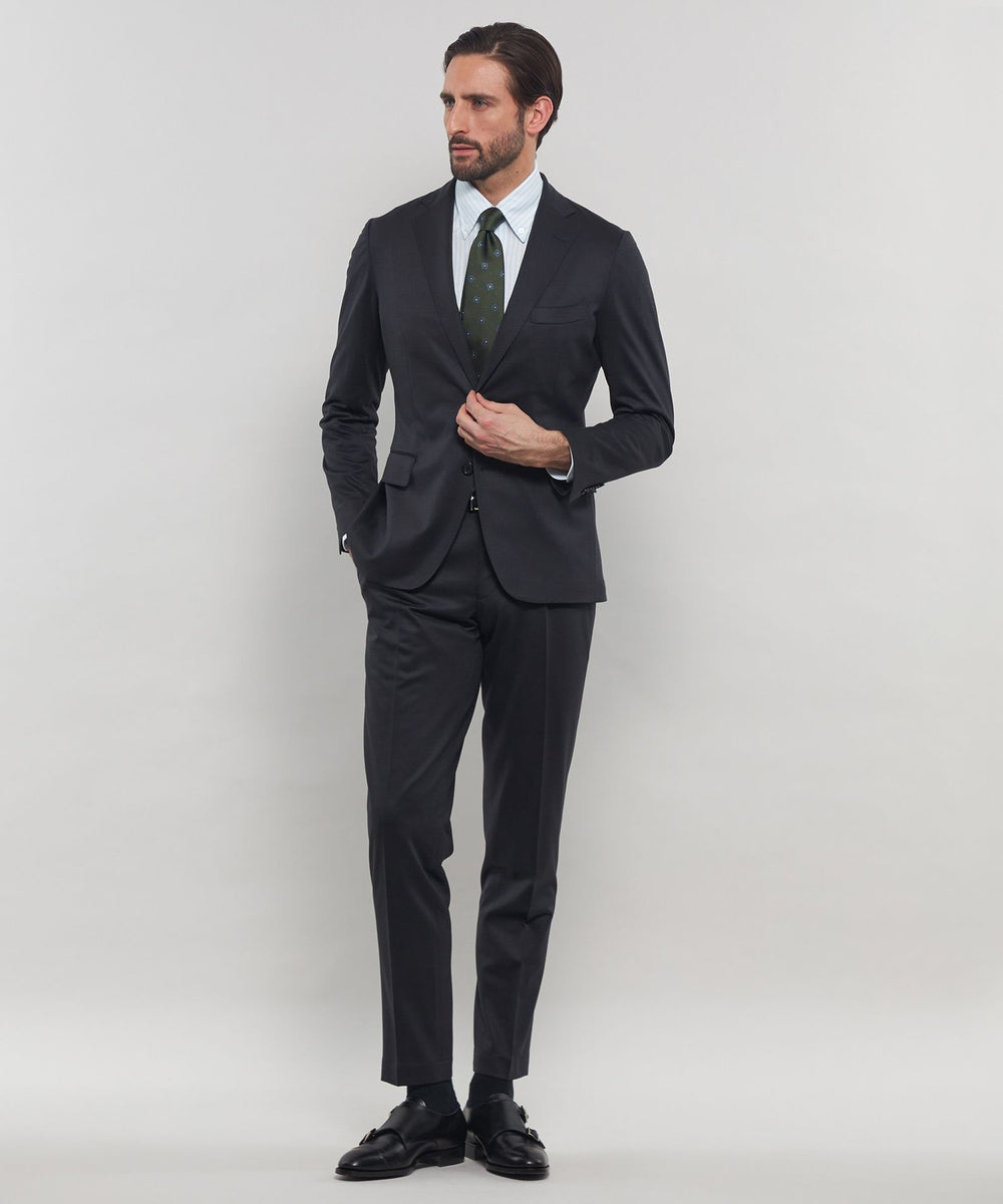 FLEX JERSEY】ハイゲージジャカードセットアップパンツ(パンツ