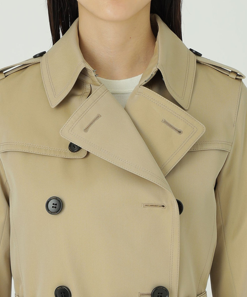 100年コート＞スタンダードモデル ダブルトレンチコート(コート