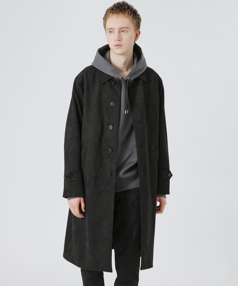 Safari12月号掲載】スエードライク ステンカラーコート(コート