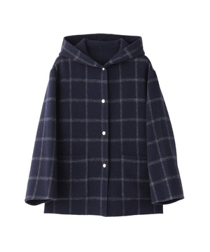 WEB&一部店舗限定】ウールリバーミドルフードコート(コート