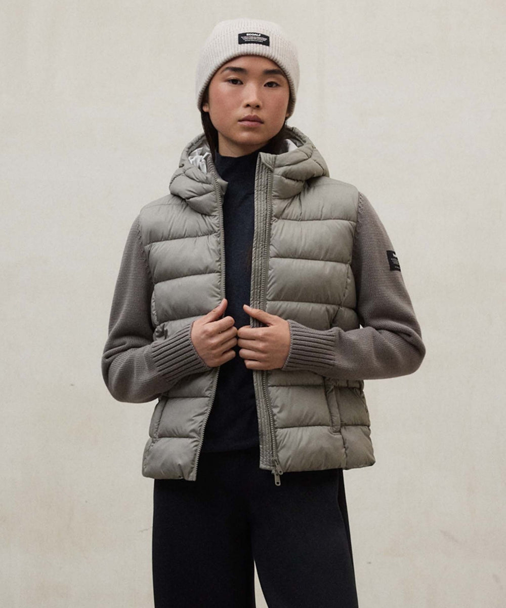 DENALI ニットコンビ アウター / DENALI KNIT WOMAN(ブルゾン)｜ECOALF