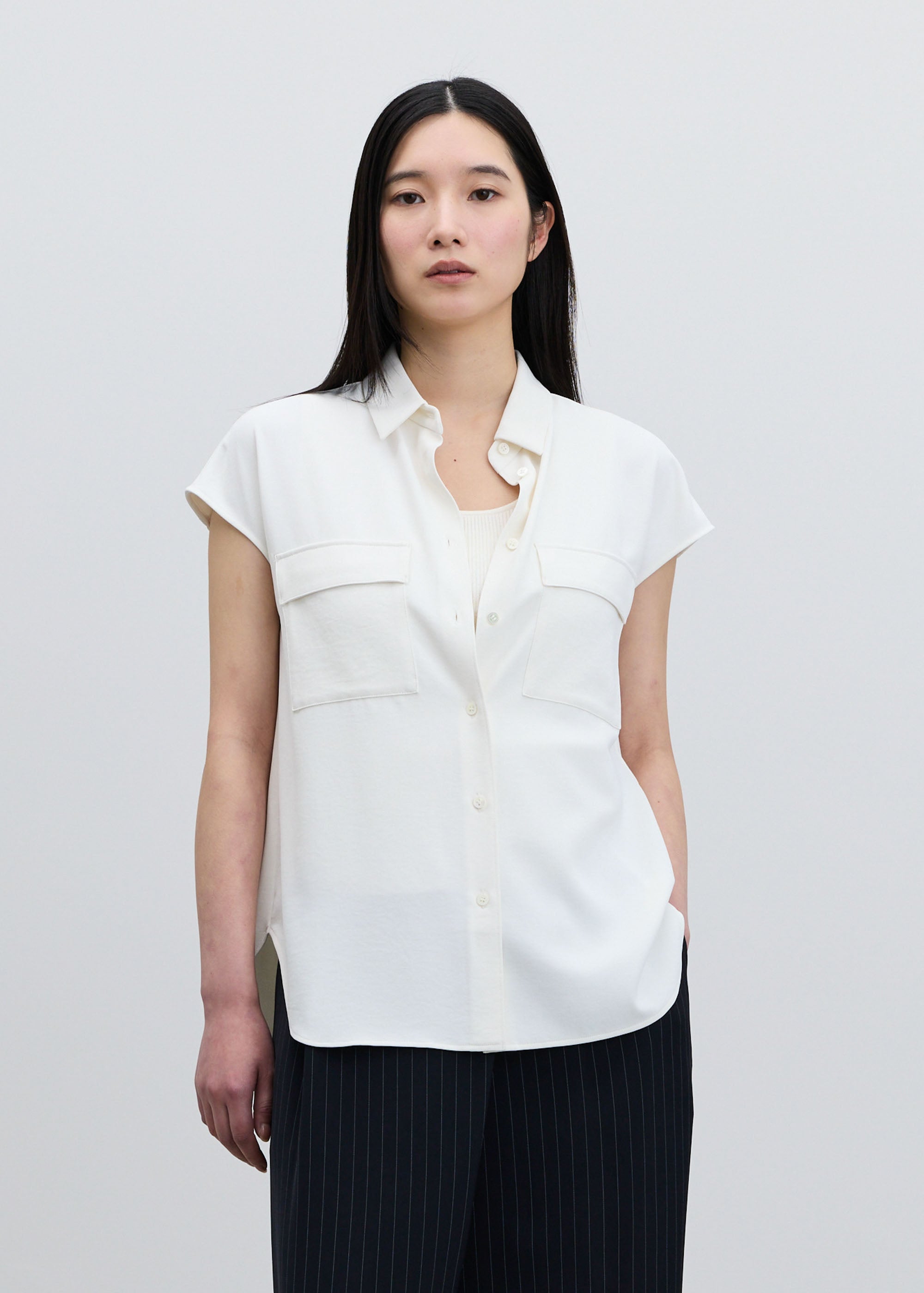 ヴィンテージサテンシャツ - SOÉJU online store｜上質な大人の女性の