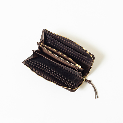 kudu - L zip long wallet -｜SLOW – スロウ 公式ECサイト | 革製の