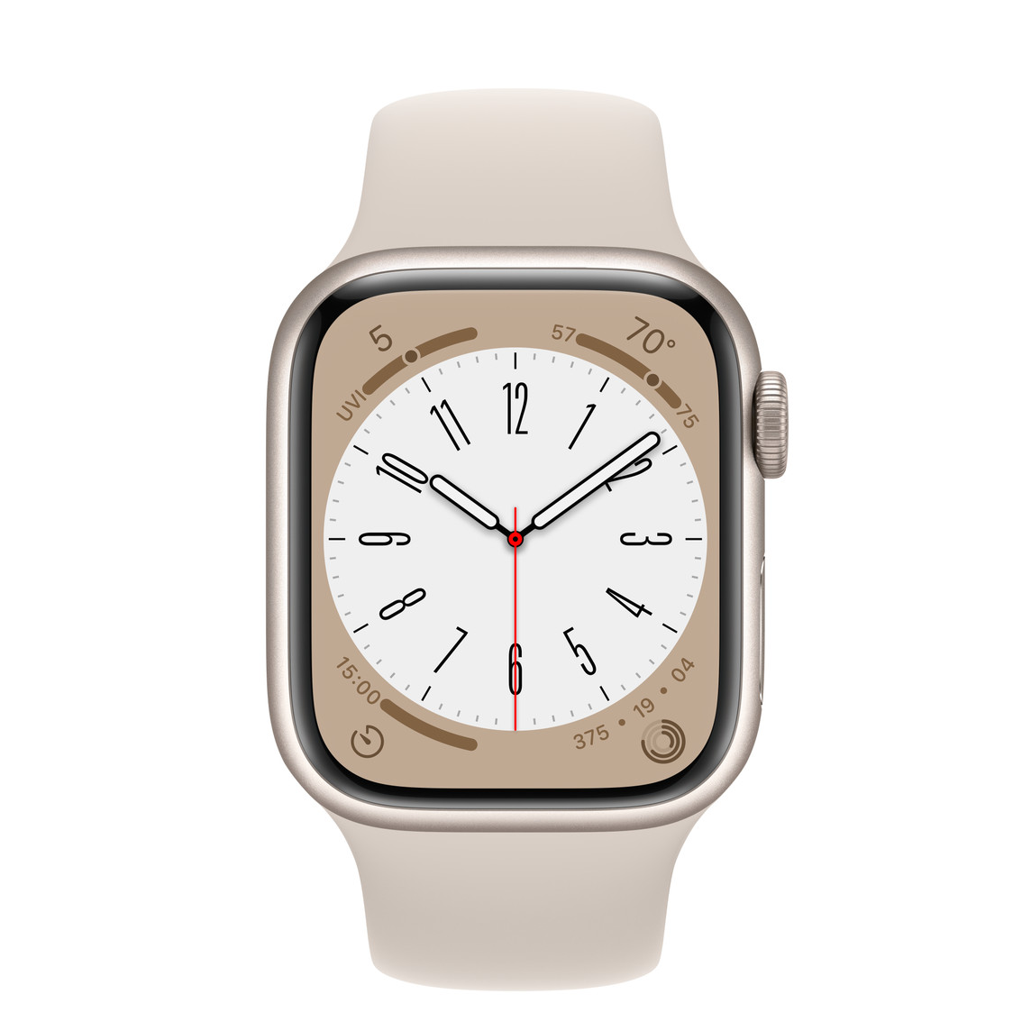 Apple Watch Series 8（GPS + Cellularモデル）- 41mmスターライト