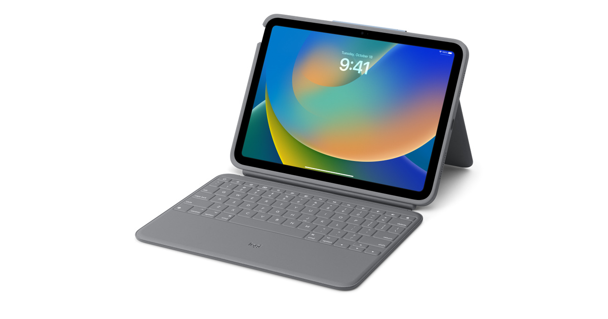 Logicool Rugged Folio Keyboard for iPad（A16） - Apple（日本）