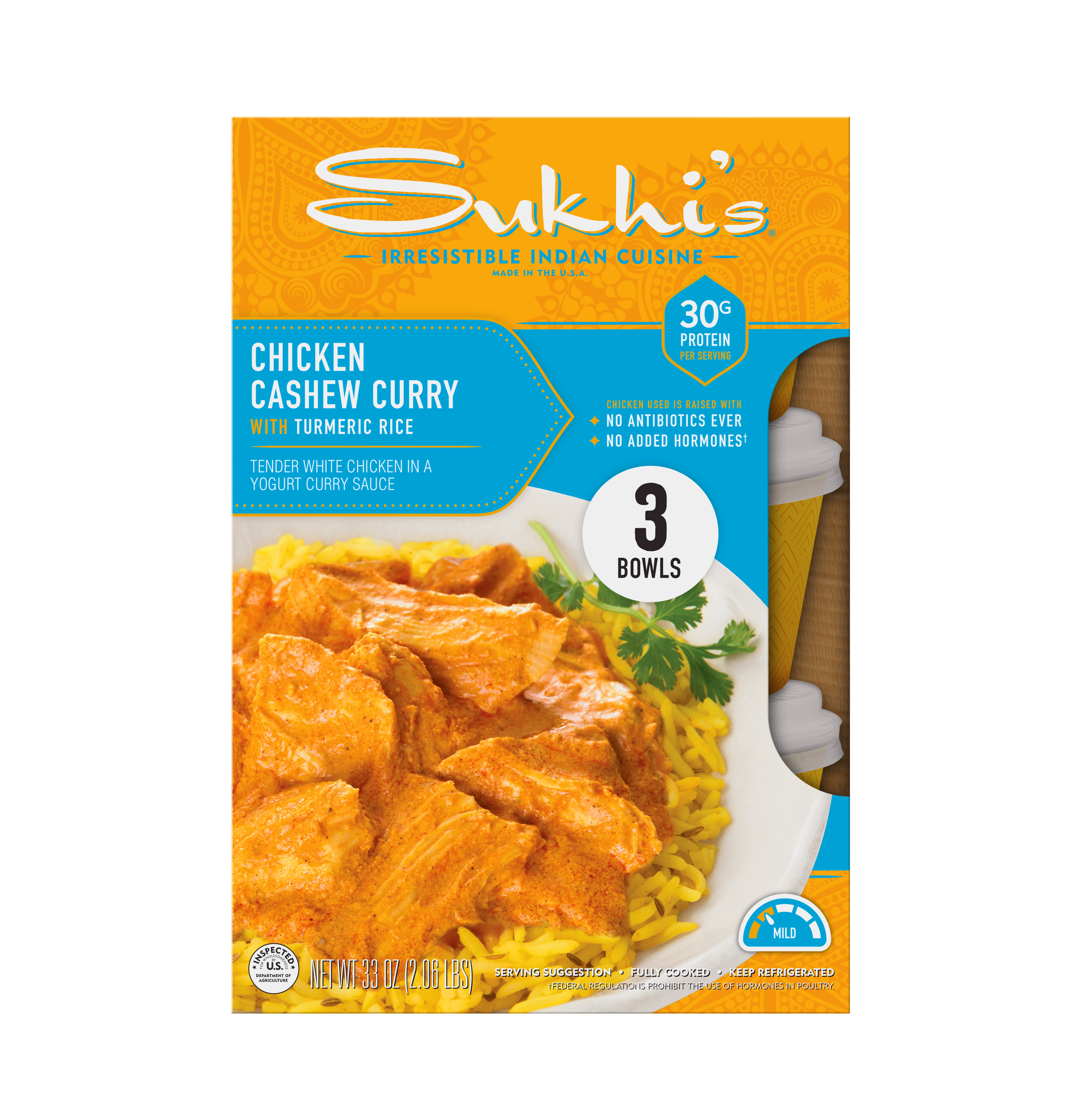 Cashew Curry Bowls - 3 Pack – Sukhi's Gourmet Indian Foods