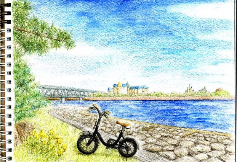 作品の紹介☆風景画編 | 癒し系＾＾イラストレーター♪マリカの幸せ日記