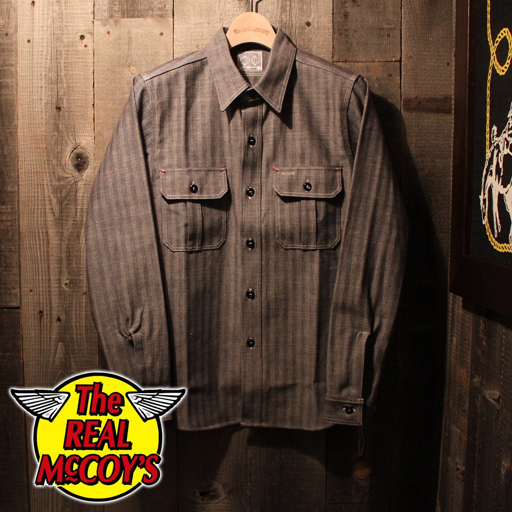 新入荷速報です♪ JOE McCOY 8HOUR UNION ヘリンボーンシャツ | リアル