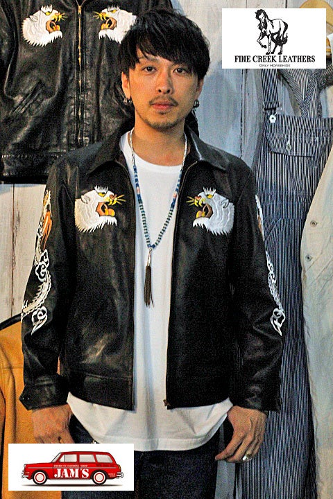 Fine Creek Leathers」Norfolk / ノーフォーク （スカジャン