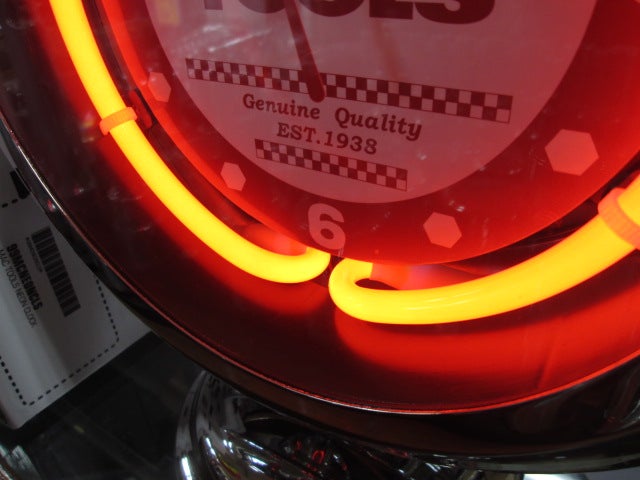 MAC TOOLS マックツール 置き時計 ネオンクロック 限定品 MAC TOOLS