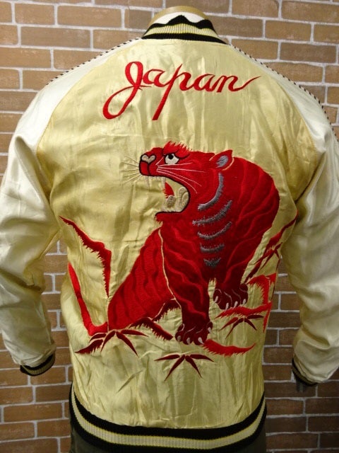 テーラー東洋 スカジャン RED TIGER×GOLD DRAGON TT14331-195