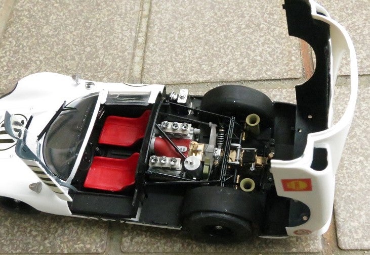 ナガノのポルシェ910 カレラ10 1/20できました | 単コロさんのhetagaya